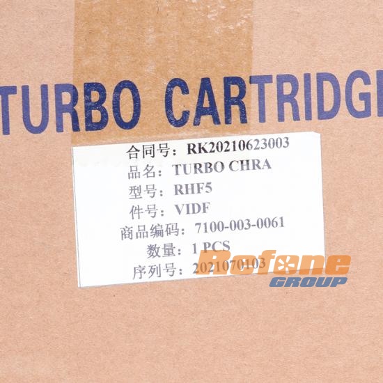 RHF5 VB430064 VIDF Turbocharger cartridge